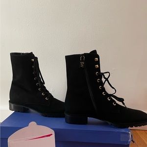 Brand New Stuart Weitzman Laine Combat Boots